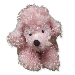 Ganz Webkinz Pink Poodle Plush Stuffed Animal